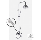 Смеситель для ванны с душем напольного монтажа Olivia Chic F5004/4CCR